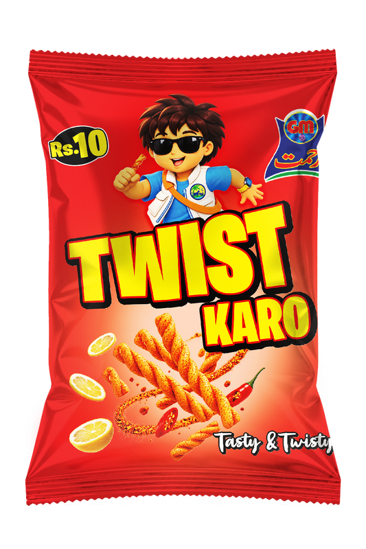 Twist Karo Red