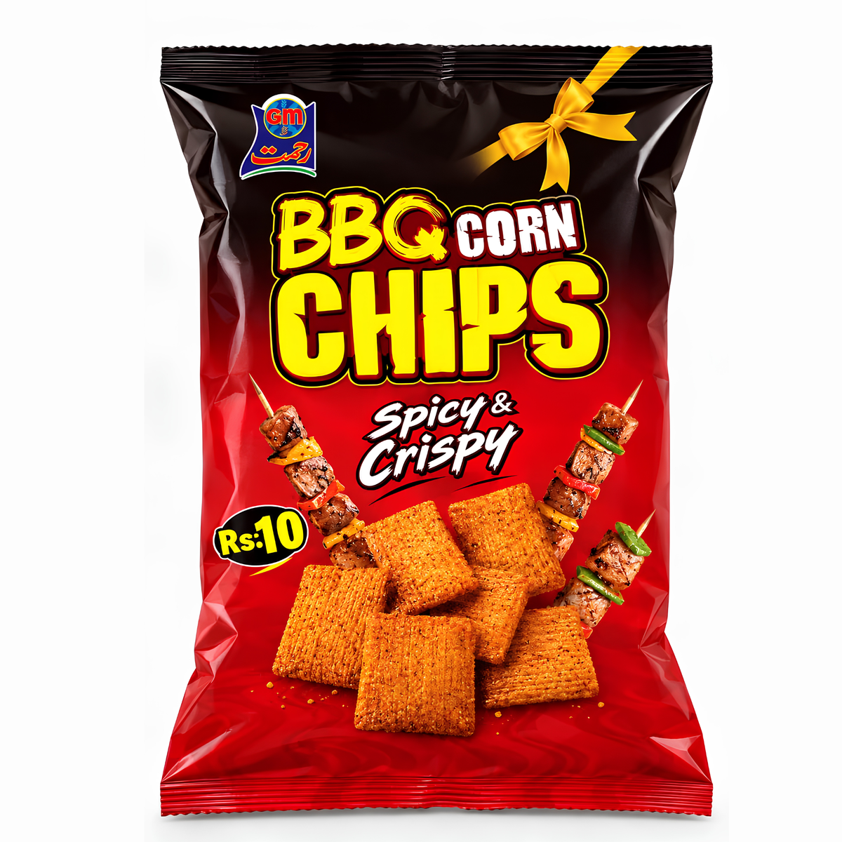 BBQ Corn Chips – 12 Pcs